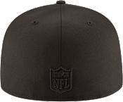 New Era Men's Cleveland Browns Black On Black 59Fifty Fitted Hat product image
