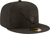 New Era Men's Jacksonville Jaguars Black On Black 59Fifty Fitted Hat product image