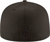 New Era Men's Jacksonville Jaguars Black On Black 59Fifty Fitted Hat product image