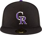New Era Colorado Rockies 59FIFTY Black on Black Fitted Hat