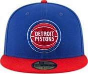 New Era Men's Detroit Pistons Blue 59Fifty Fitted Hat product image
