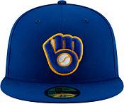 New Era Men's Milwaukee Brewers 59Fifty Alternate Royal Authentic Hat product image