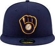 New Era Men's Milwaukee Brewers  59Fifty Alternate Navy Authentic Hat product image