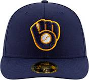 New Era Men's Milwaukee Brewers 59Fifty Alternate Navy Low Crown Fitted Hat product image