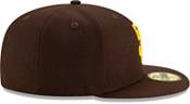 New Era Men's San Diego Padres 59Fifty Game Dark Brown Game Fitted Hat product image