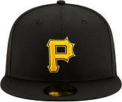 New Era Men's Pittsburgh Pirates 59Fifty Black Fitted Hat product image