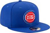 New Era Men's Detroit Pistons Blue 9Fifty Adjustable Hat product image