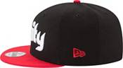 New Era Men's Portland Trail Blazers Black 9Fifty Adjustable Hat product image