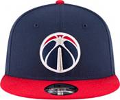 New Era Men's Washington Wizards Blue 9Fifty Adjustable Hat product image