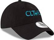 New Era Charlotte FC 9Twenty Wordmark Black Adjustable Hat product image