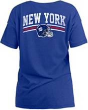 New Era Women's New York Giants Relaxed Back Blue T-Shirt product image