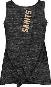 New Era Women's New Orleans Saints Splitback Black Tank Top product image