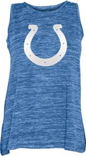 New Era Women's Indianapolis Colts Splitback Blue Tank Top product image