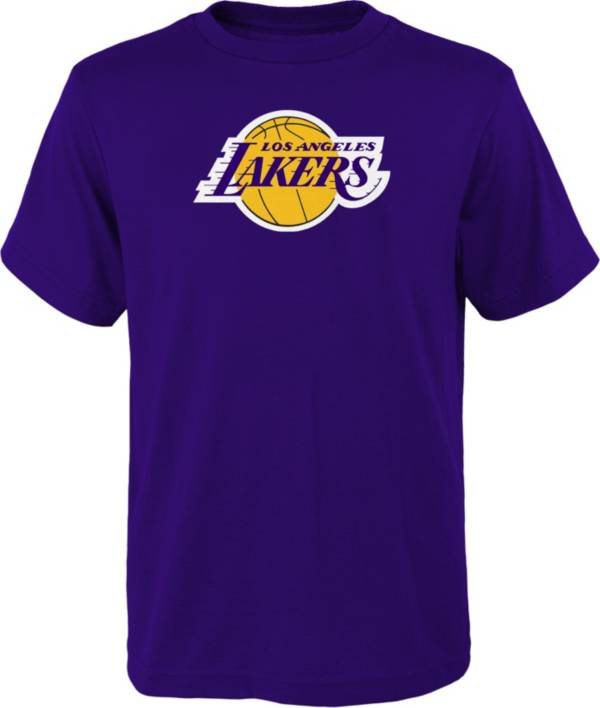 Outerstuff Youth Los Angeles Lakers Purple Primary Logo T-Shirt
