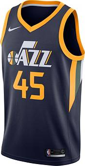 Nike Men's Utah Jazz Donovan Mitchell #45 Navy Dri-FIT Swingman Jersey product image