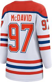 NHL Women's Edmonton Oilers Connor McDavid #97 Special Edition Blue Replica Jersey product image