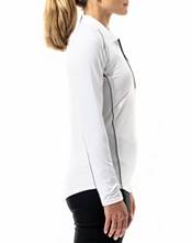 SanSoleil Women's Sunglow Long Sleeve Piping Golf Polo product image