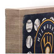 Open Road Milwaukee Brewers Ball Game Canvas product image