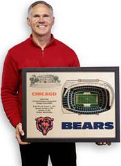 You the Fan Chicago Bears 25-Layer StadiumViews 3D Wall Art product image