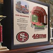 You the Fan San Francisco 49ers 25-Layer StadiumViews 3D Wall Art product image