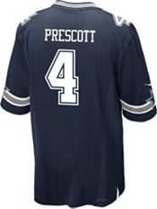 Nike Men's Dallas Cowboys Dak Prescott #4 Navy Game Jersey product image