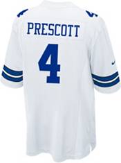 Nike Men's Dallas Cowboys Dak Prescott #4 White Game Jersey product image