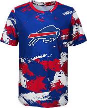 NFL Team Apparel Youth Buffalo Bills Cross Pattern Royal T-Shirt product image
