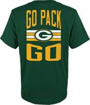 NFL Team Apparel Youth Green Bay Packers Slogan Back Hunter T-Shirt product image