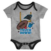 NFL Team Apparel Infant Carolina Panthers 3-Piece Creeper Set product image