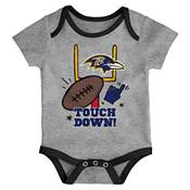 NFL Team Apparel Infant Baltimore Ravens 3-Piece Creeper Set product image