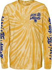 Outerstuff Youth Golden State Warriors Yellow Tie Dye Long Sleeve T-Shirt product image