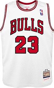 Mitchell & Ness Youth 1997 Chicago Bulls Michael Jordan #23 White Hardwood Classics Authentic Jersey product image