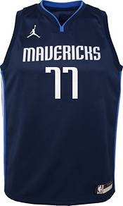 Nike Youth Dallas Mavericks Luke Doncic Navy Statement Jersey product image