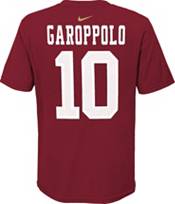 NFL Team Apparel Youth San Francisco 49Ers Jimmy Garoppolo #85 Red Player T-Shirt product image