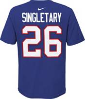 NFL Team Apparel Youth Buffalo Bills Devin Singletary #85 Royal Player T-Shirt product image
