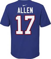 NFL Team Apparel Youth Buffalo Bills Josh Allen #17 Royal Player T-Shirt product image
