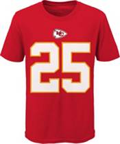 Nike Youth Kansas City Chiefs Clyde Edwards-Helaire #25 Red T-Shirt product image