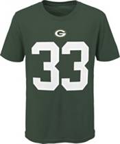 NFL Team Apparel Youth Green Bay Packers Aaron Jones #85 Green Player T-Shirt product image
