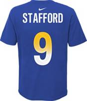 Nike Youth Los Angeles Rams Matthew Stafford #9 Royal T-Shirt product image