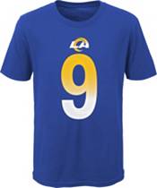 Nike Youth Los Angeles Rams Matthew Stafford #9 Royal T-Shirt product image