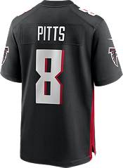 Nike Youth Atlanta Falcons Kyle Pitts #8 Black Game Jersey product image