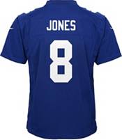 Nike Youth New York Giants Daniel Jones #8 Royal Game Jersey product image