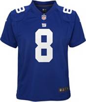 Nike Youth New York Giants Daniel Jones #8 Royal Game Jersey product image