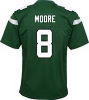 Nike Youth New York Jets Elijah Moore #8 Green Game Jersey product image