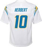 Nike Youth Los Angeles Chargers Justin Herbert #10 White Game Jersey product image