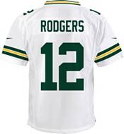 Nike Youth Green Bay Packers Aaron Rodgers #12 White Game Jersey product image