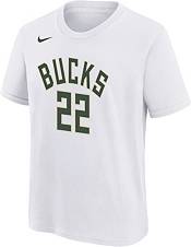 Nike Youth Milwaukee Bucks Khris Middleton #22 White T-Shirt product image
