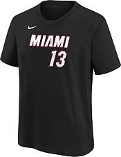 Nike Youth Miami Heat Bam Adebayo #13 Black T-Shirt product image