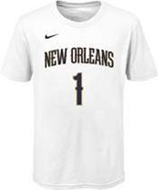 Nike Youth New Orleans Pelicans Zion Williamson #1 White T-Shirt product image