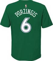 Nike Youth Dallas Mavericks Kristaps Porzingis #6 Green Hardwood Classic T-Shirt product image